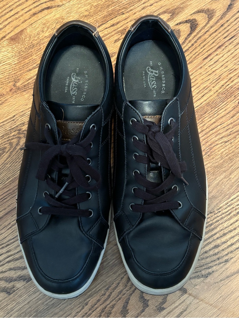 G.H. Bass & Co. Landon low-top leather sneakers 11.5
